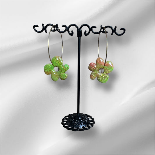 Grandes créoles dorées (3,5 cm)