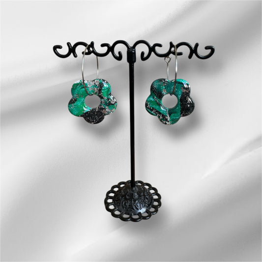 Créoles argentées (2,5 cm)