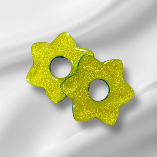 Zinia éclatante résinée et réversible