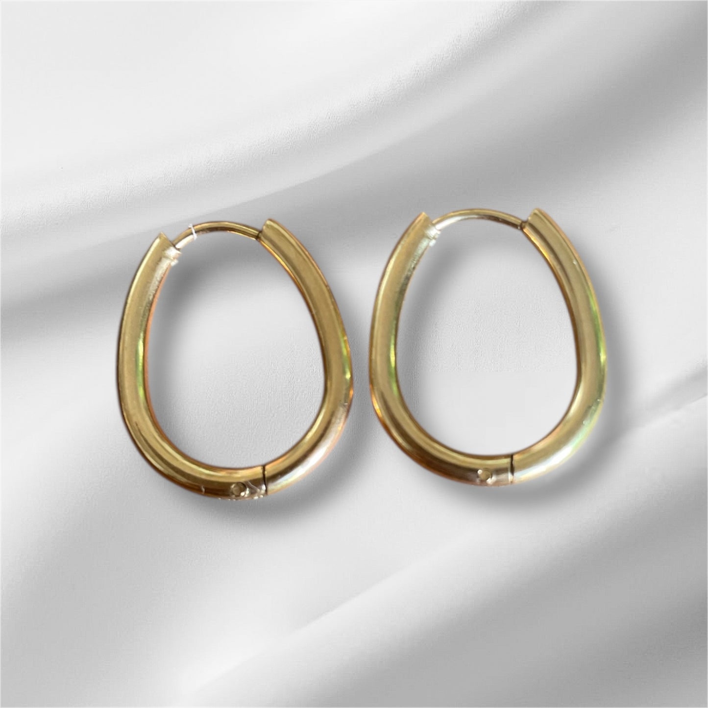 Créoles ovales (2 cm)