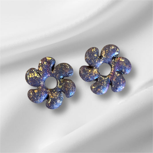 Violet foncé et doré