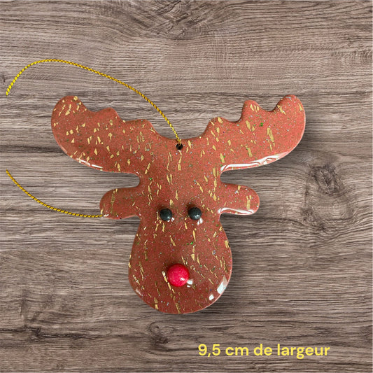 Jolie tête de cerf résiné