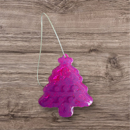 Sapin violet brut et résiné