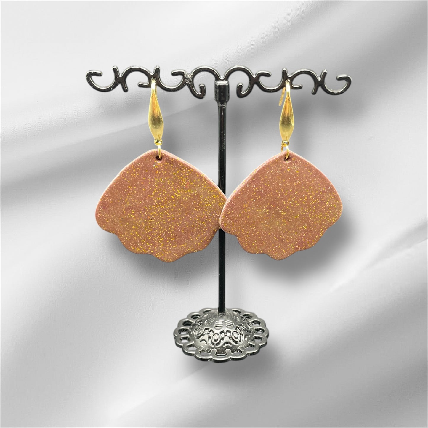 Marron pailletées vernis