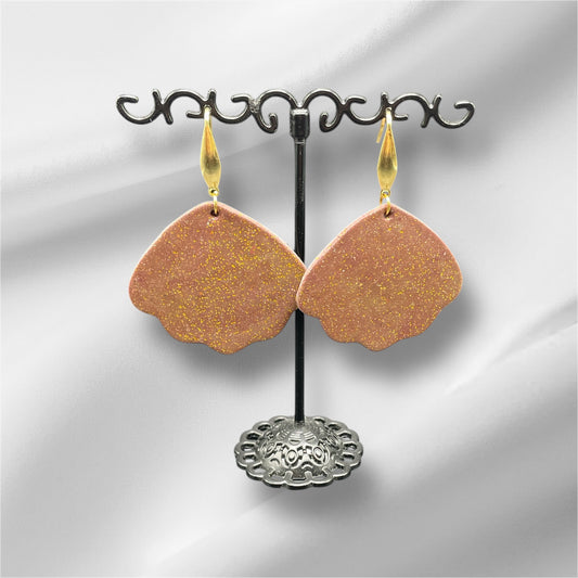 Marron pailletées vernis