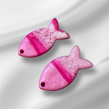 Mini 🐠 avec créoles fines noires
