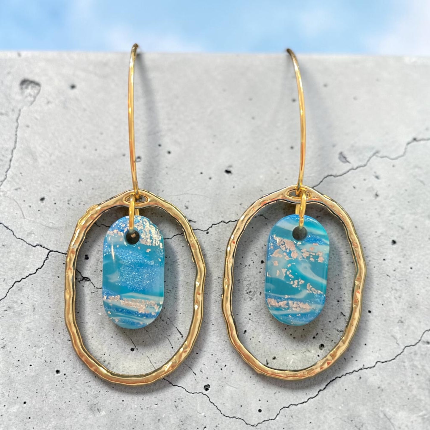 Boucles d’oreilles réversibles