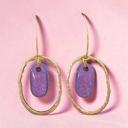 Boucles d’oreilles réversibles