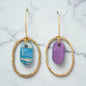 Boucles d’oreilles réversibles