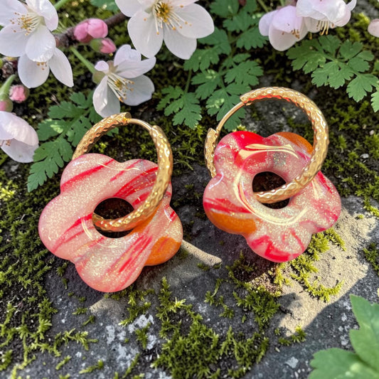 Boucles d’oreilles réversibles