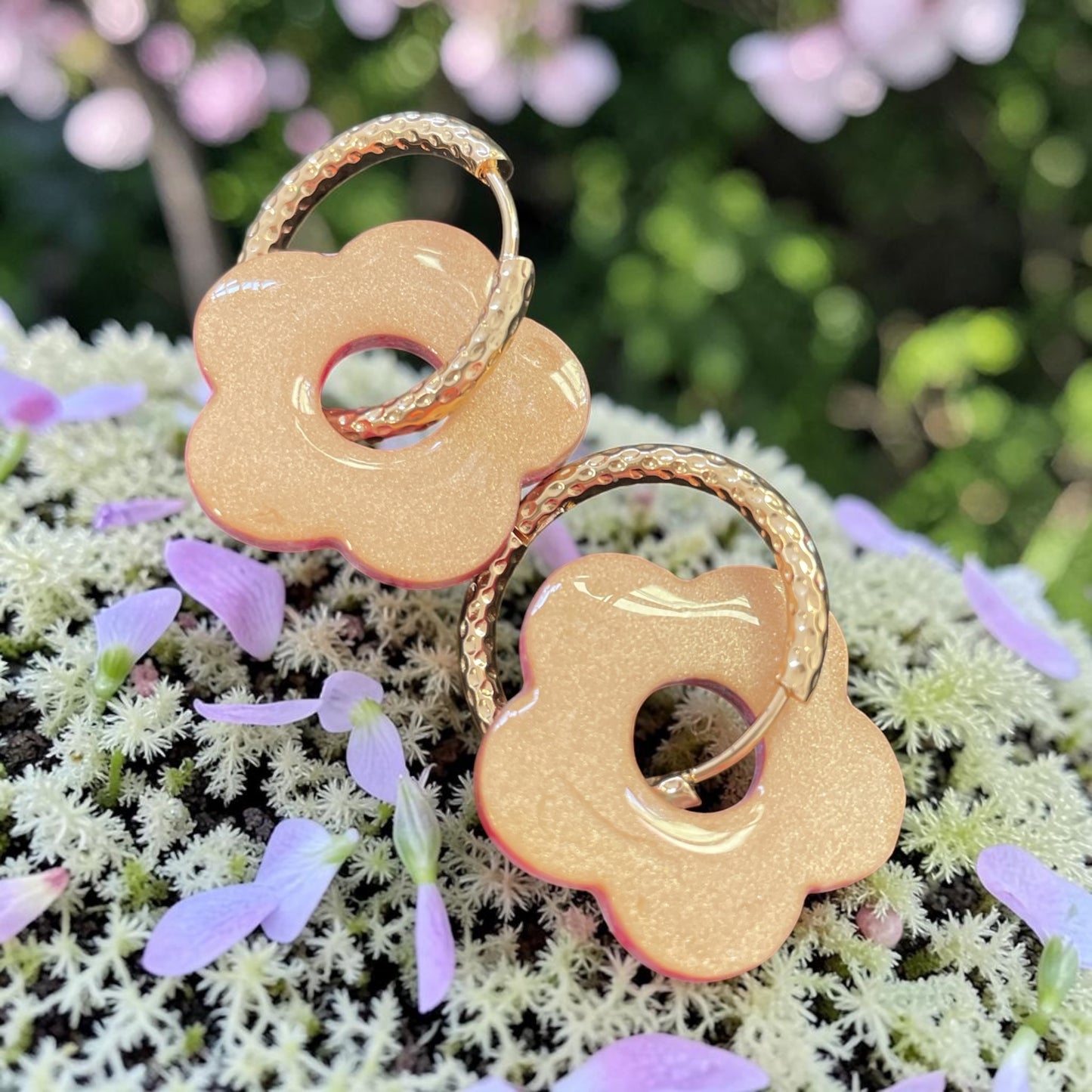 Boucles d’oreilles réversibles