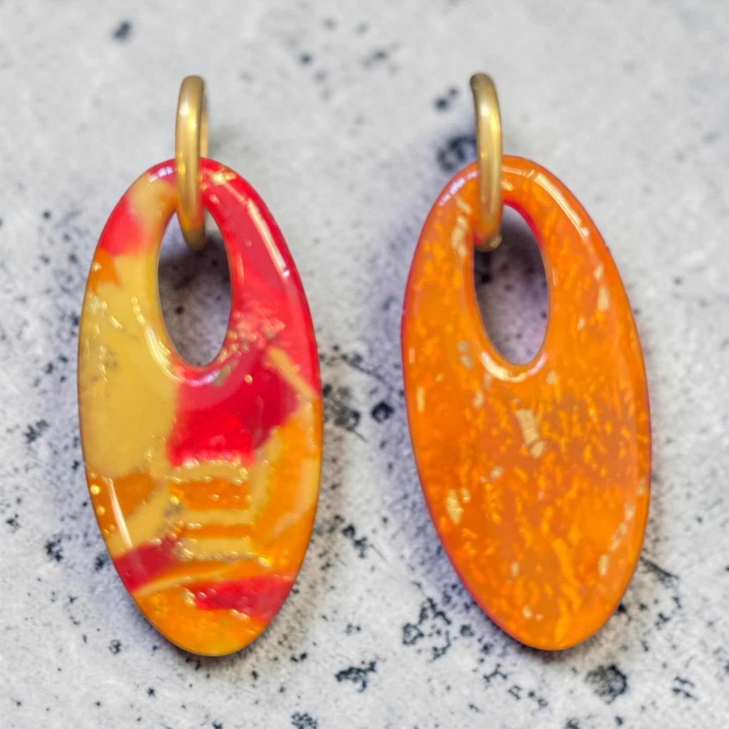 Boucles d’oreilles réversibles
