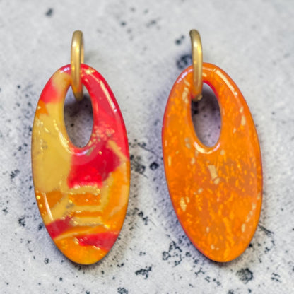 Boucles d’oreilles réversibles