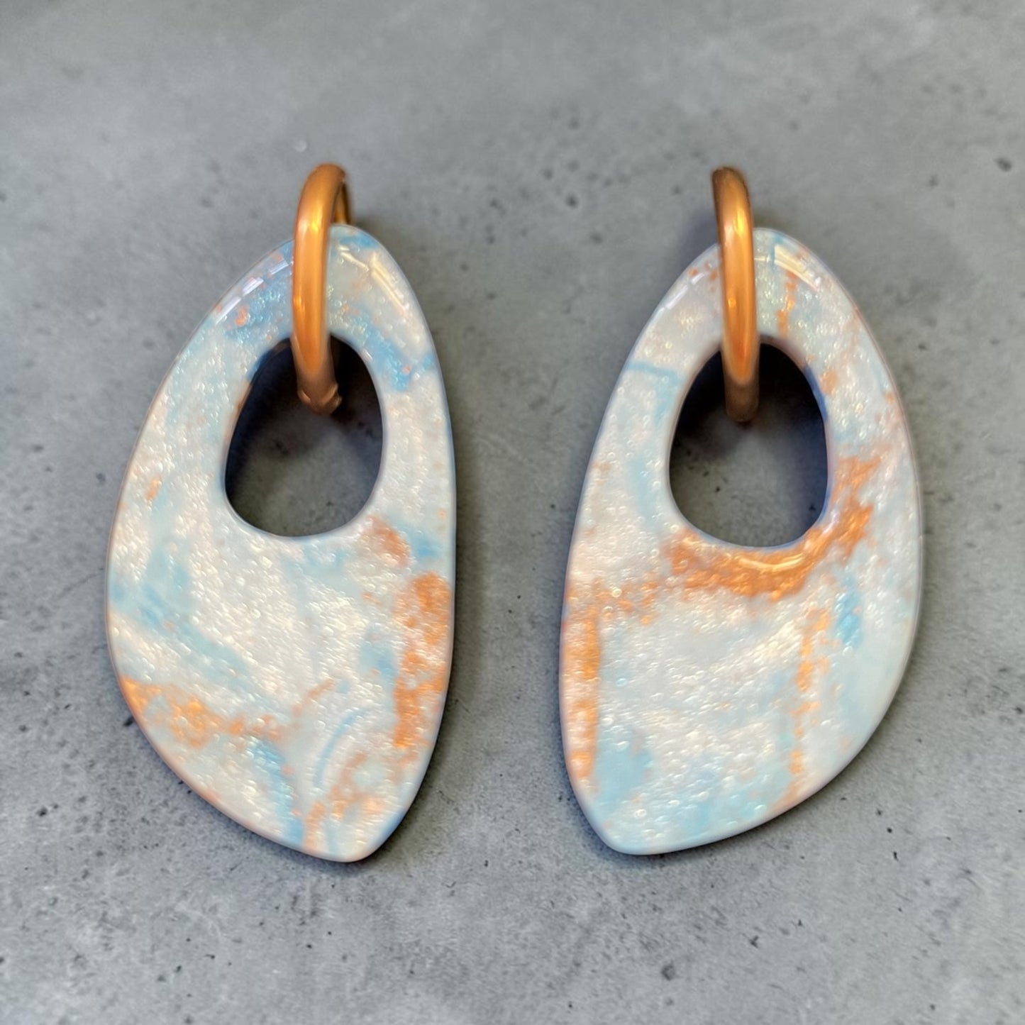 Boucles d’oreilles réversibles