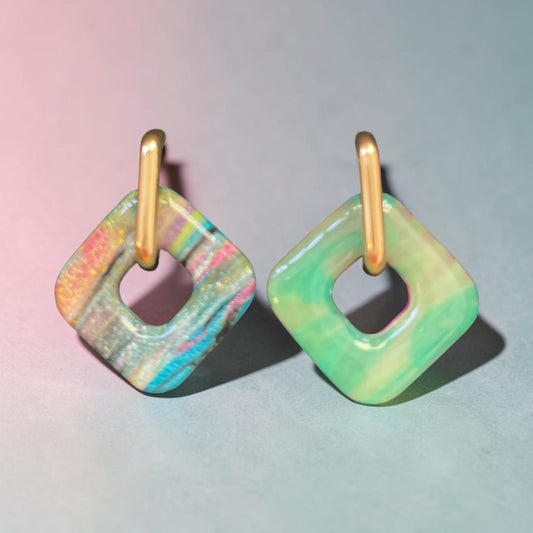 Petits carrés lumineux réversibles