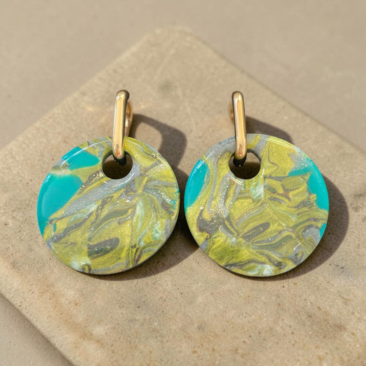 Lunas olivettes brillantes