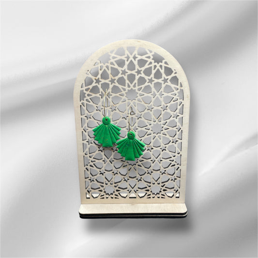 Grand pendentif trèfle